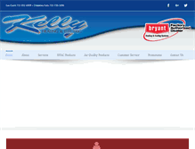 Tablet Screenshot of kellyheatingandelectric.com